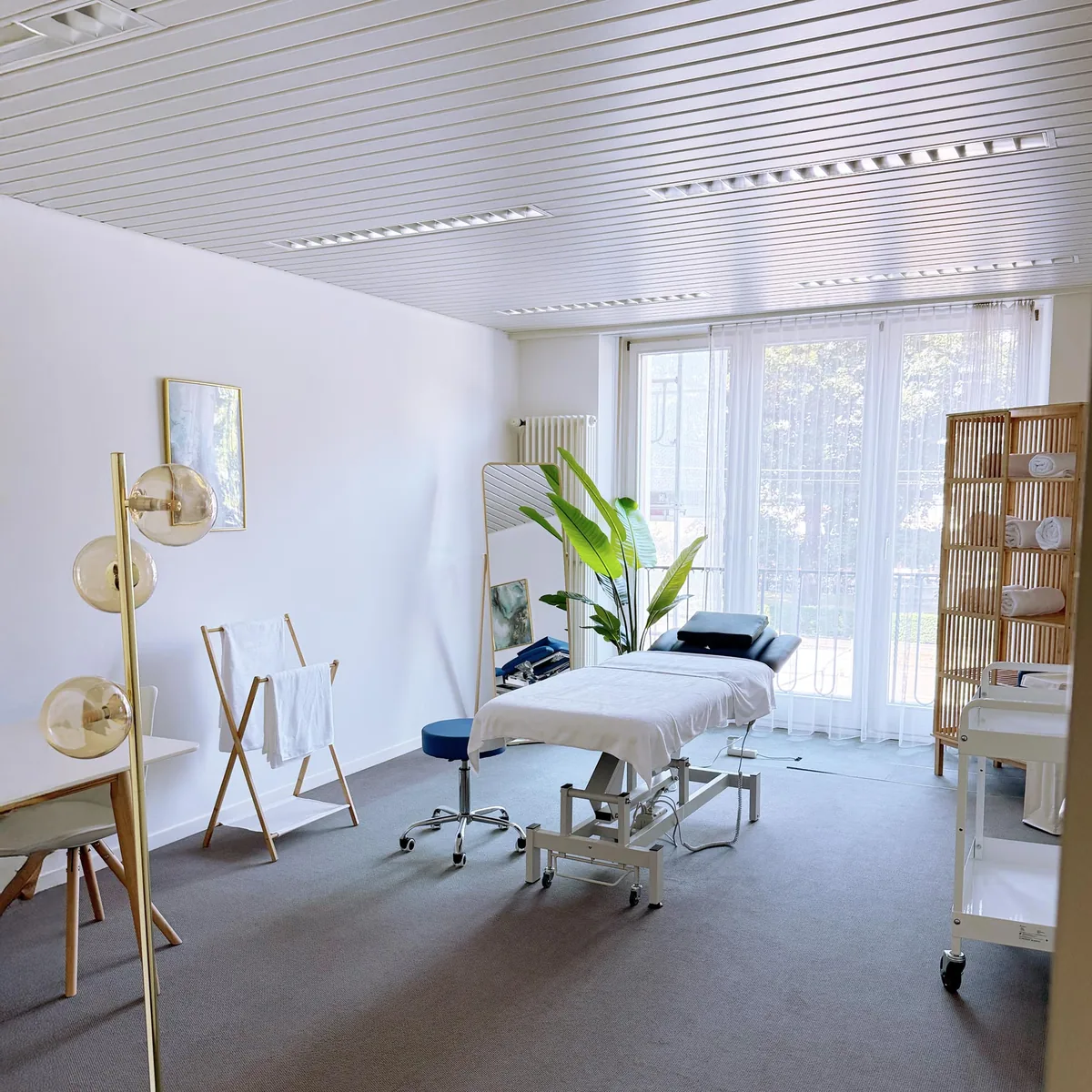 Praxisraum des Massage Zentrum Opfikon